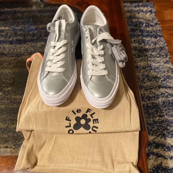 golf le fleur converse silver